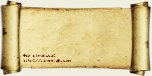 Andjelina Besjedić vizit kartica